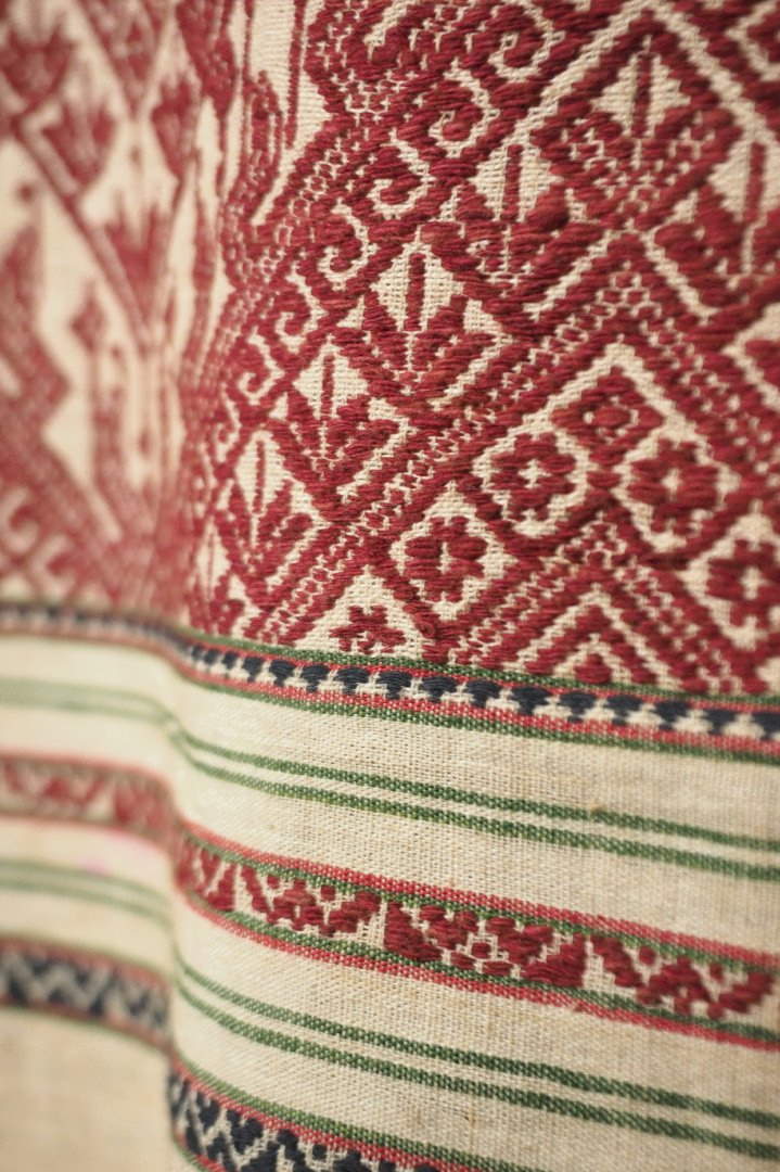 タイ、手織り布
